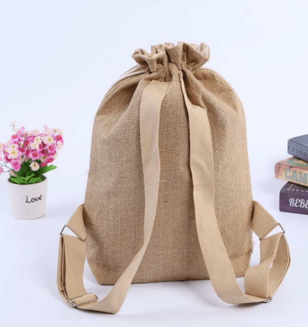 Jute backpack