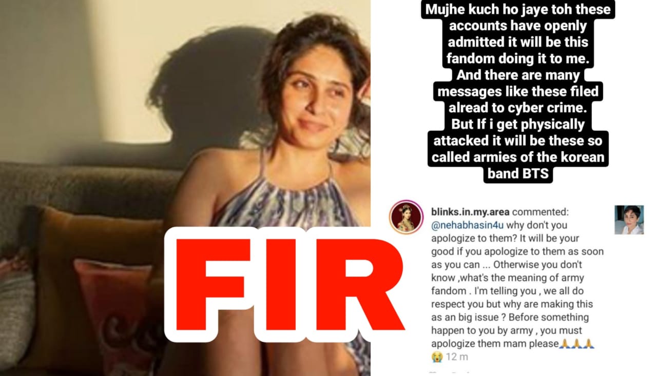 Singer Neha Bhasin files FIR against BTS fans after receiving rape