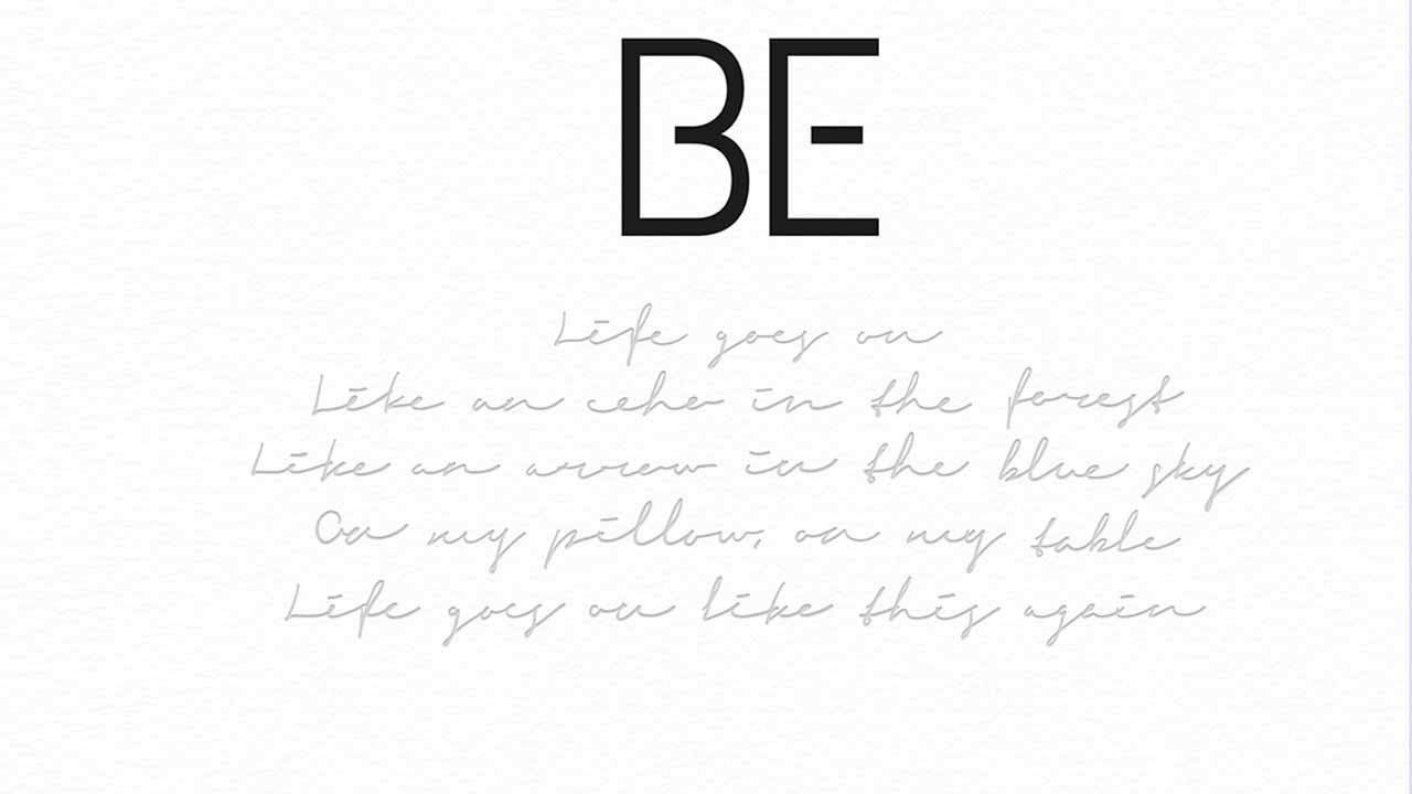 BTS reveals the tracklist for their new album BE (Deluxe
