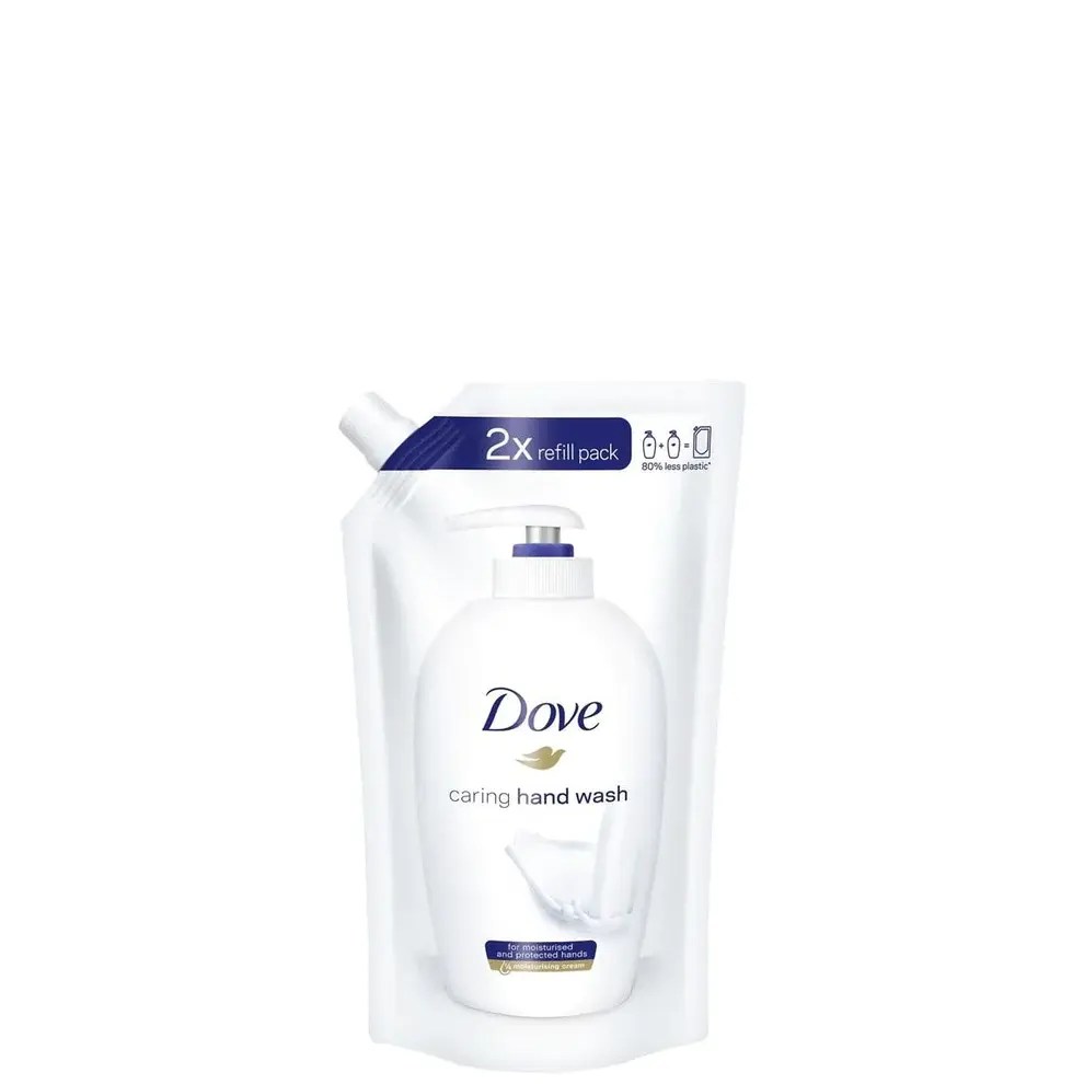10x Dove Hand Soap Refill Caring Hand Wash Original 500ml