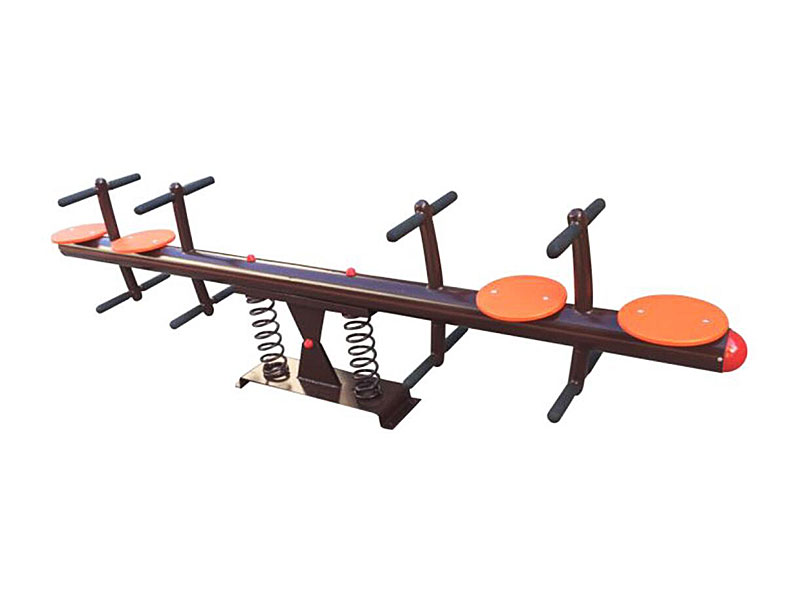Hot Selling Kids Playground Teeter Totter with Four Seats