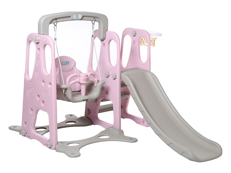 Indoor Swing and Slide Set for Toddlers