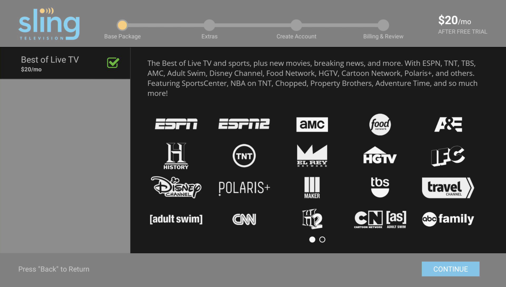 Sling TV Orange Package 6 months subscription Izzudrecoba Store