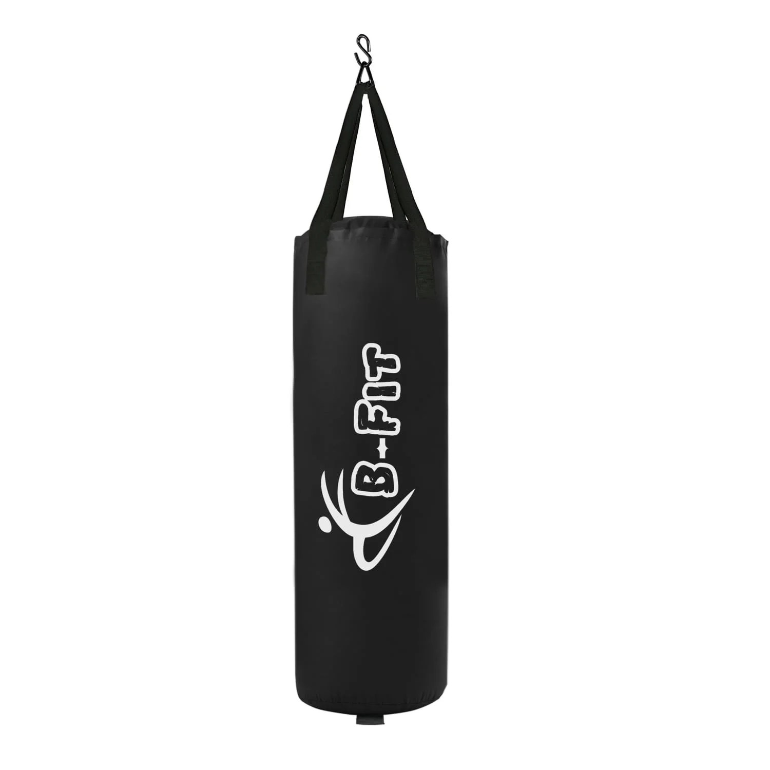Artificial Leather Black 4ft Heavy Training Punching Bag JEastermann