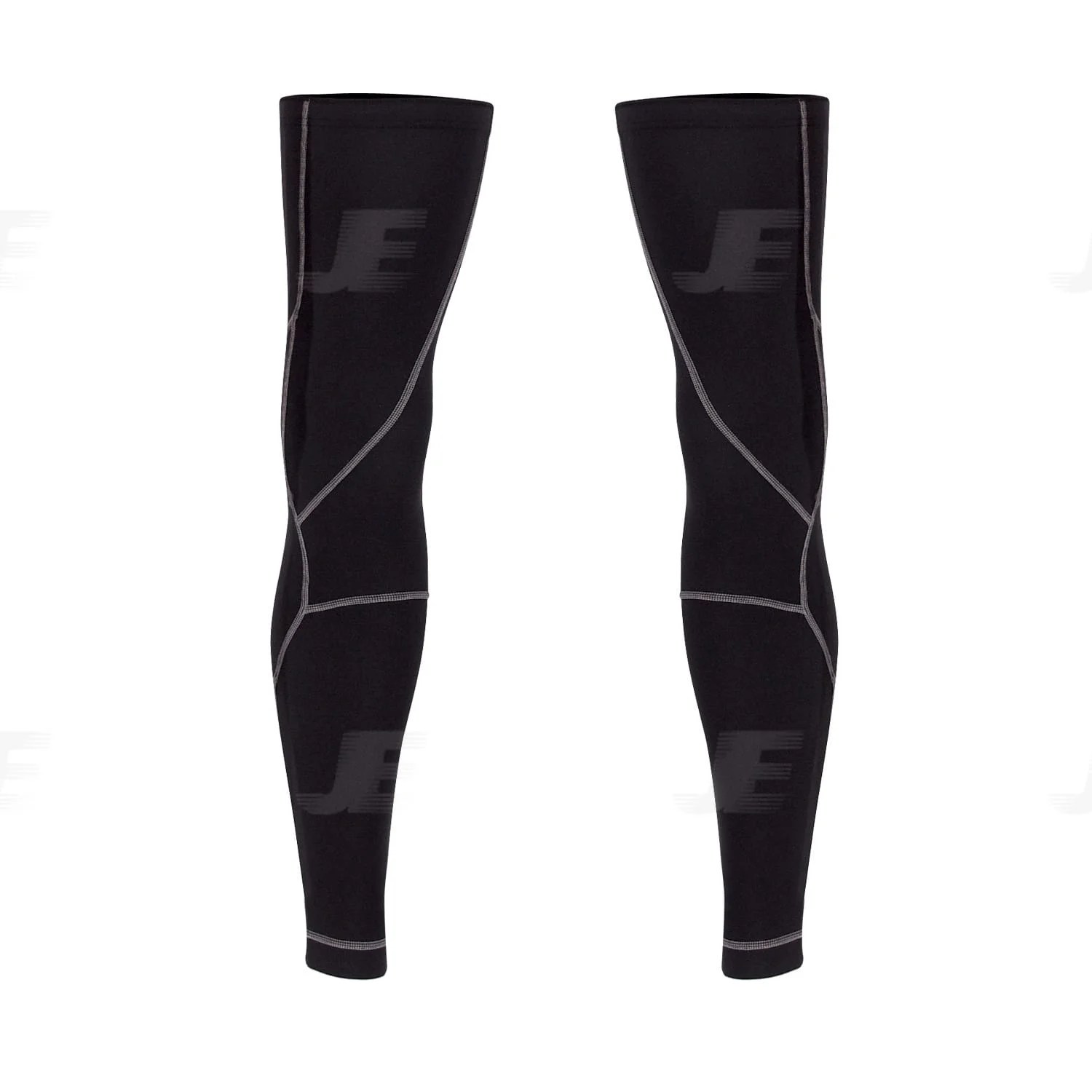 Black Multi Sports Winter Leg Warmers