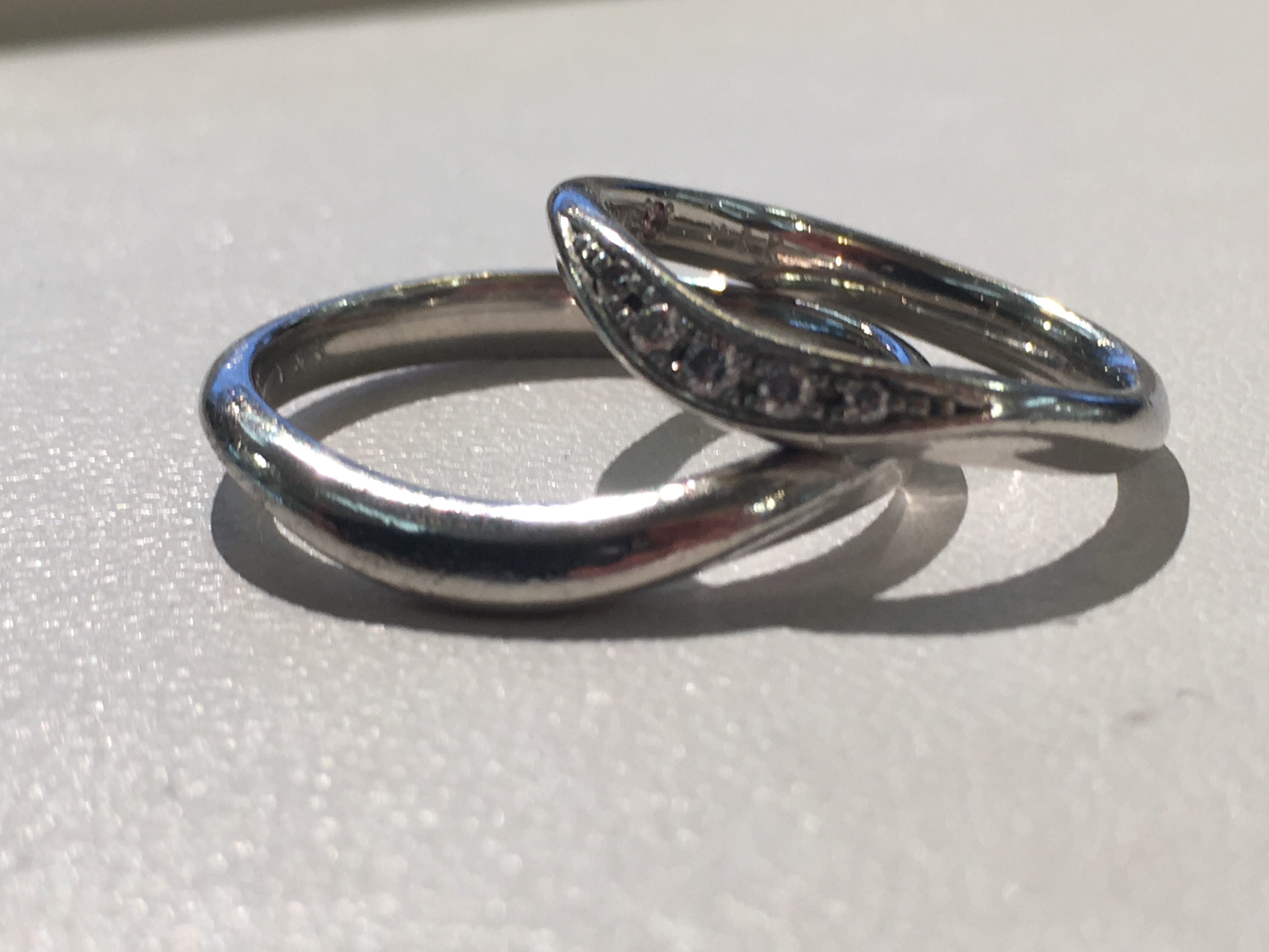 水戸の宝石専門店で結婚指輪と写真展最終日