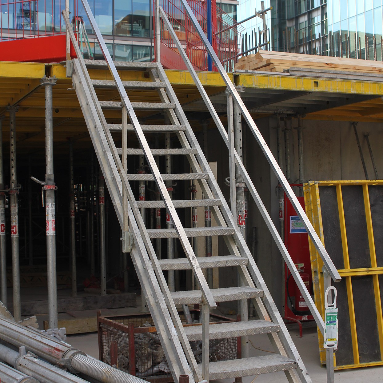 Site Stairs & Embankments JSAFE Ltd Temporary Edge Protection Systems