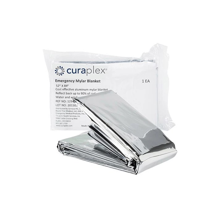 Curaplex® Emergency Mylar Blanket J5 Rescue Supply LLC