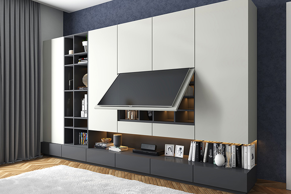 Showcase Design for Hall Simple Showcase Design J7Interior