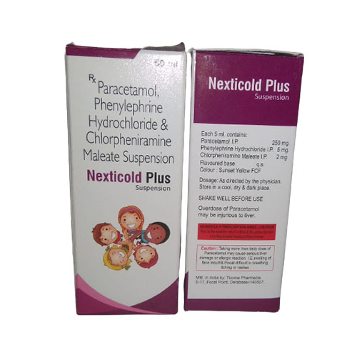 Paracetamol, Phenylephrine Hydrochloride & Chlorpheniramine Maleate