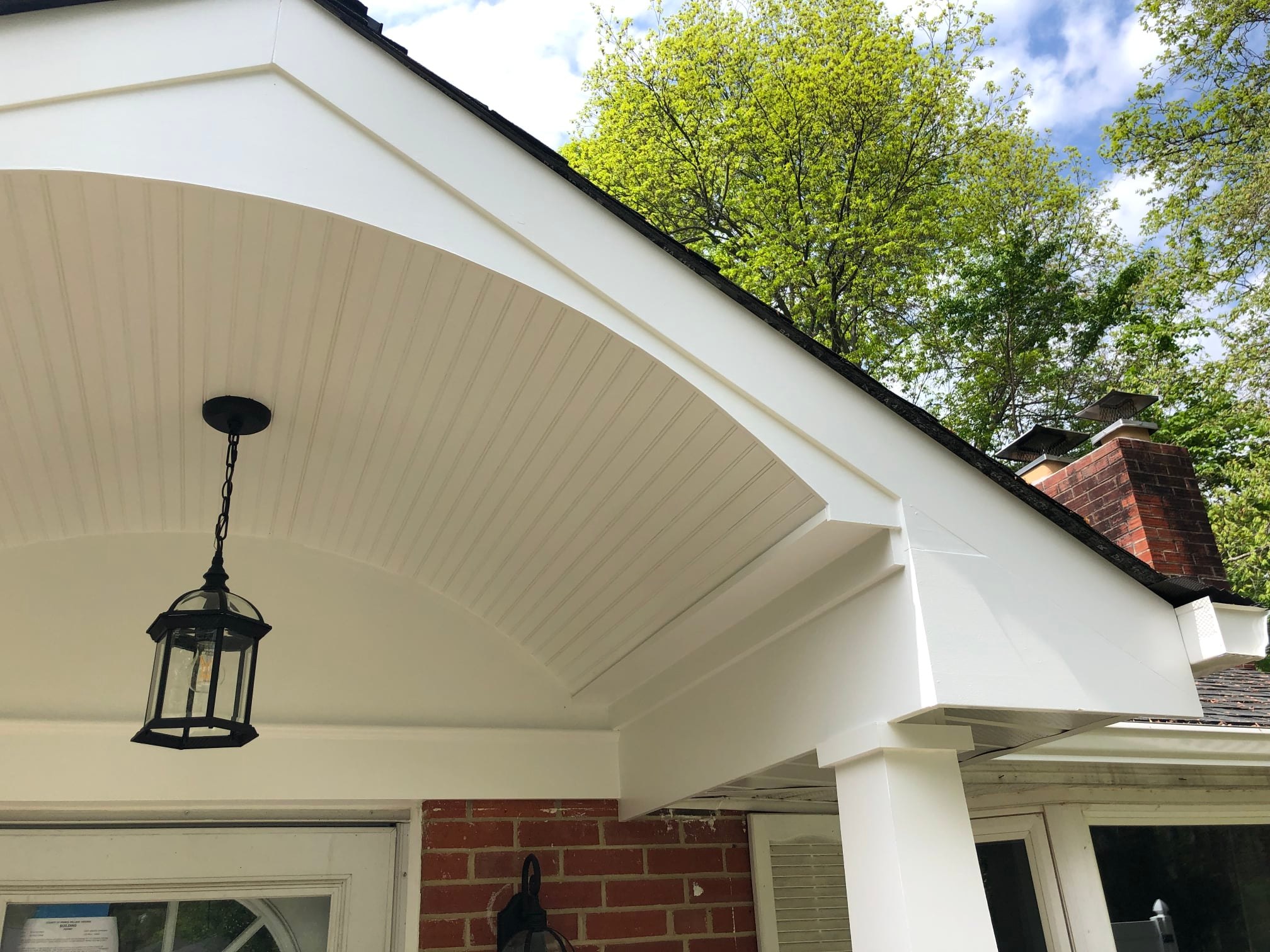 Triangle Front Portico Jabs Construction
