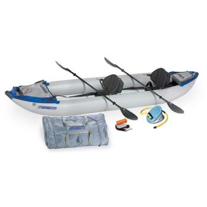 Kayaks & Canoes Sea Eagle 420X 14ft Kayak Pro Package Includes Seats