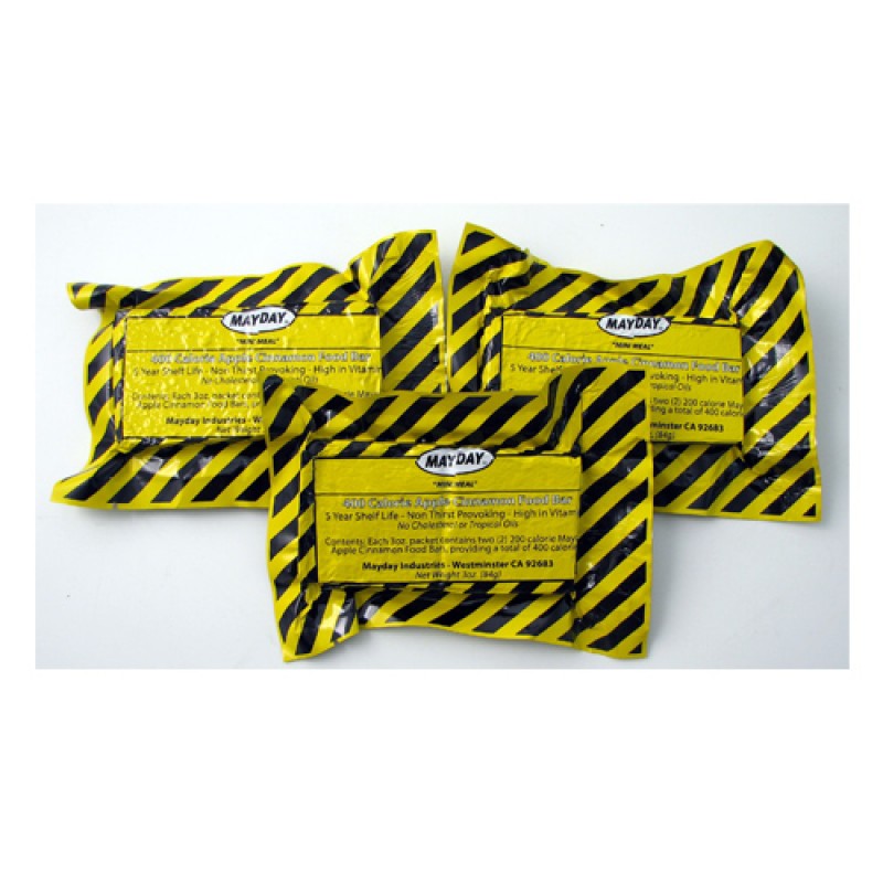Food and Water Mayday Emergency Food Ration 400 Cal Mini Meal110cs