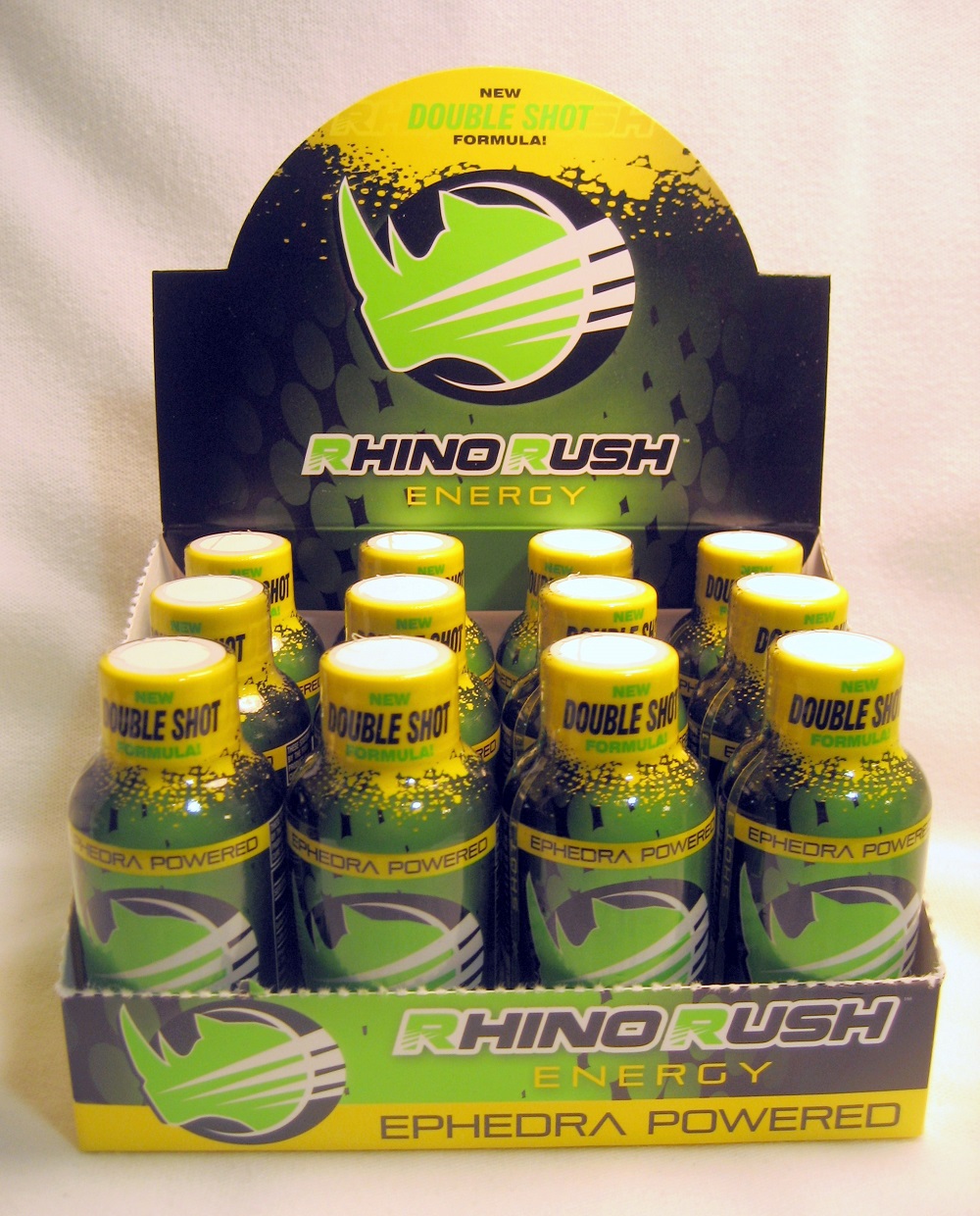 Energy Drinks Rhino Rush Energy Drink Margarita (12) with Ephedra