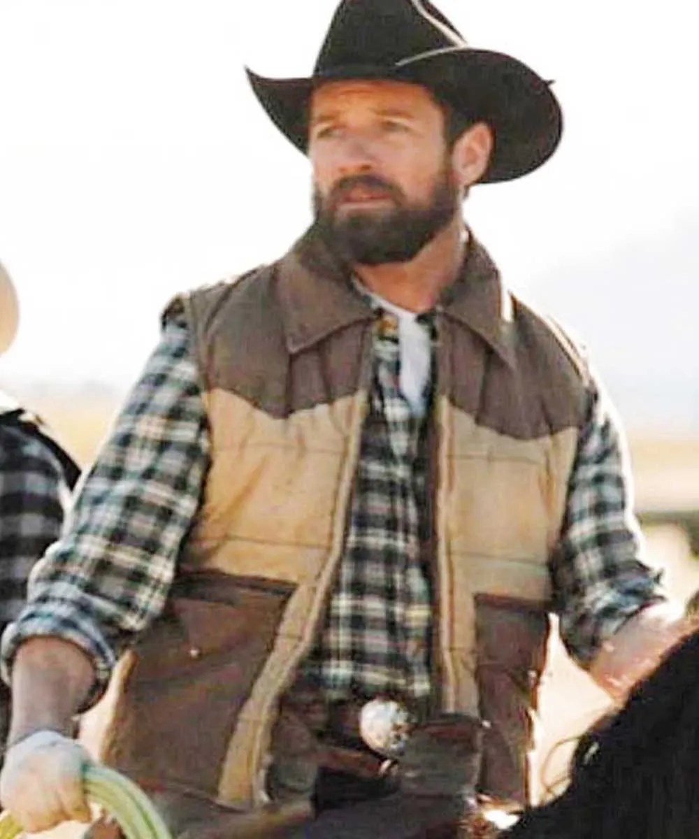 Ian Bohen Yellowstone Vest Yellowstone Ryan Puffer Vest Jacket Hub