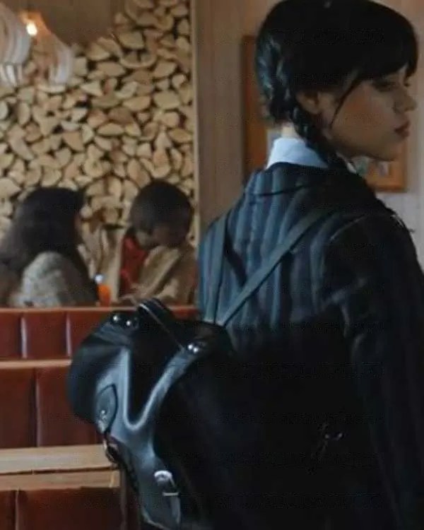 Jenna Ortega Wednesday Backpack Jacket Hub