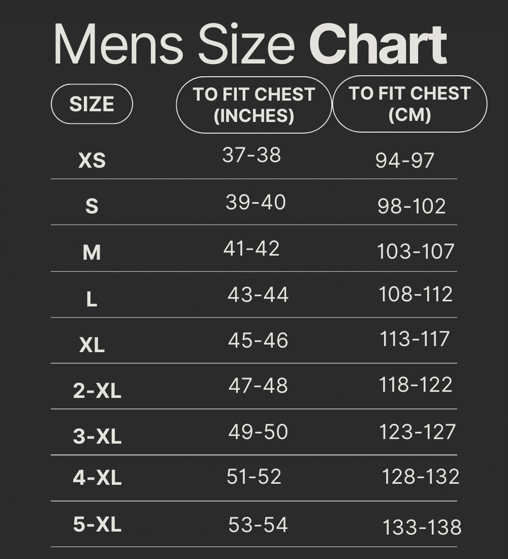 Size Guide Jacketmadness
