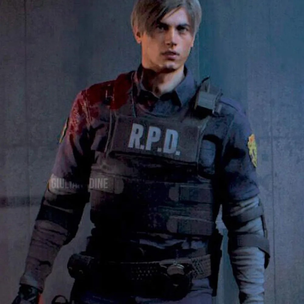 Resident Evil 2 Leon Kennedy RPD Vest Jacket Makers