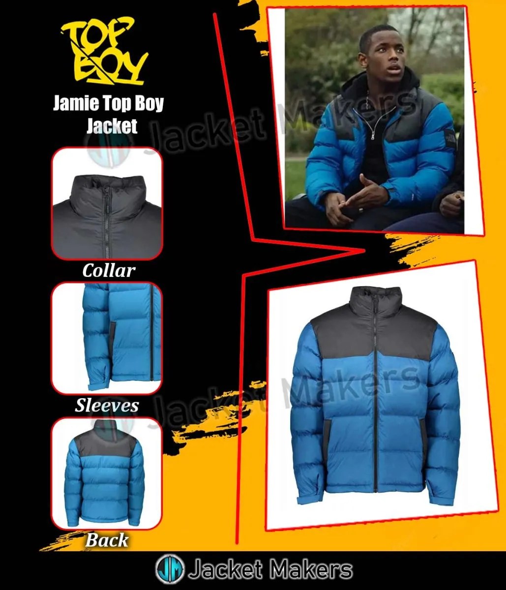 Micheal Ward Jamie Top Boy Jacket Jacket Makers