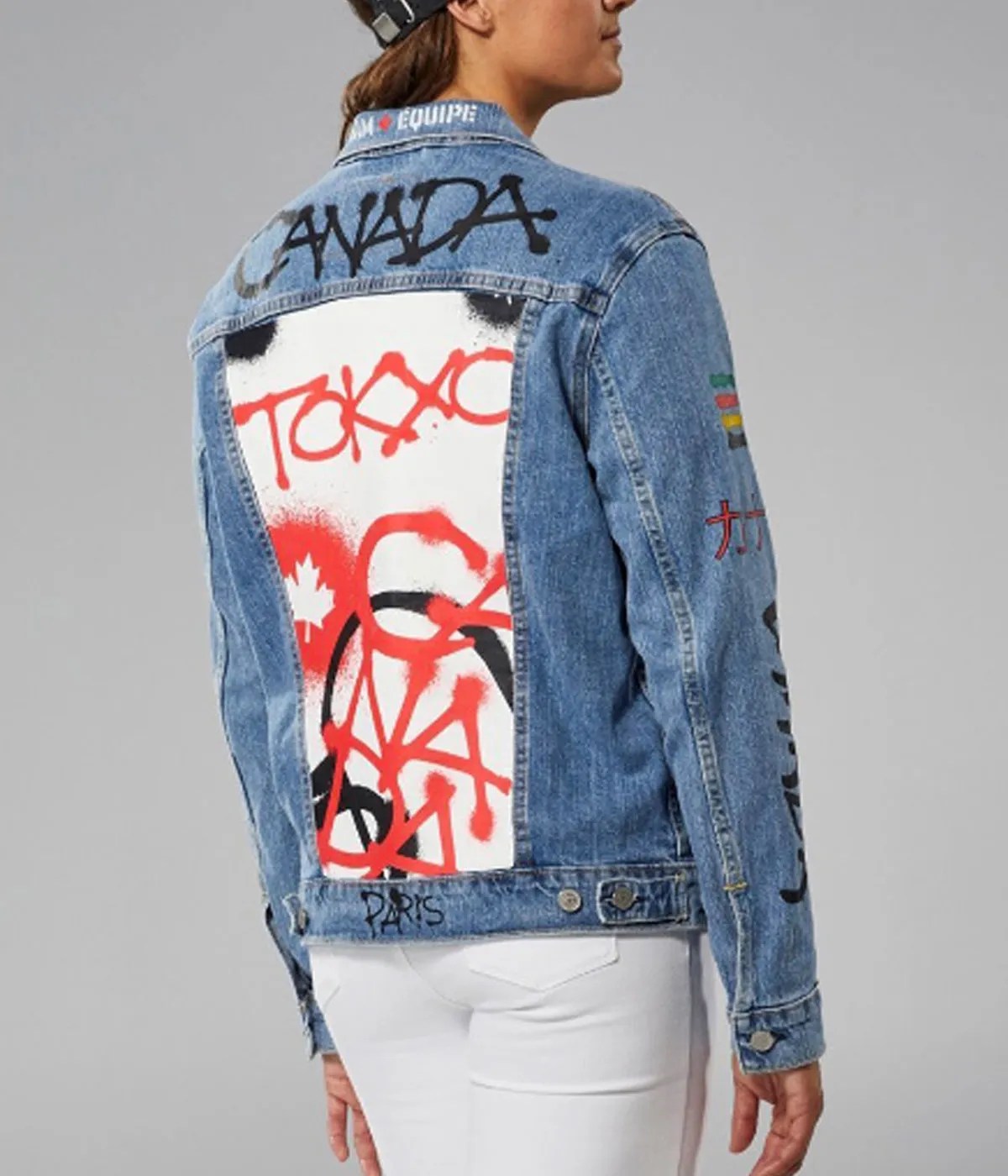 Denim Team Canada Olympic Jacket Jacket Makers