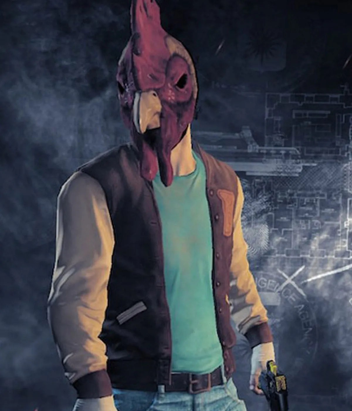 Hotline Miami Jacket Payday 2 Varsity Jacket Jacket Makers