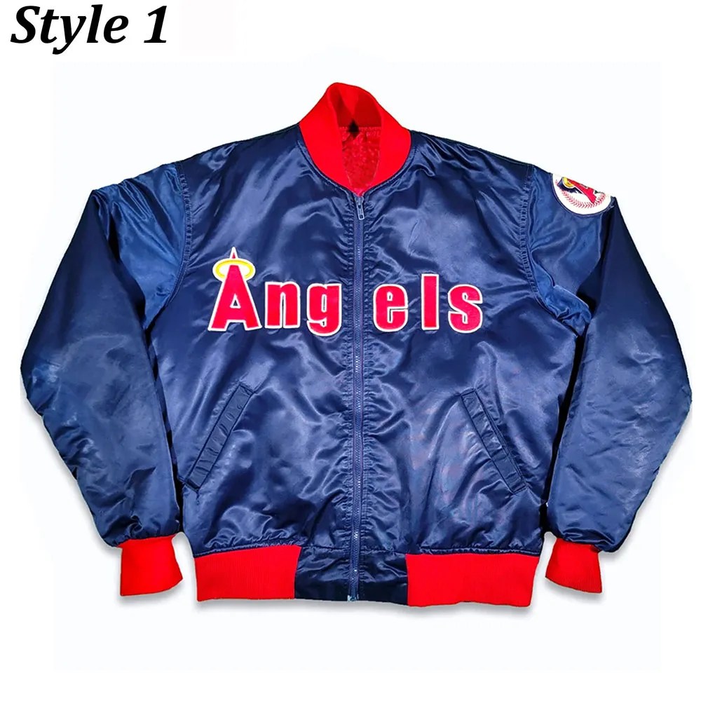 Angels Baseball Jacket California 80s Bomber Jacket Jacket Makers