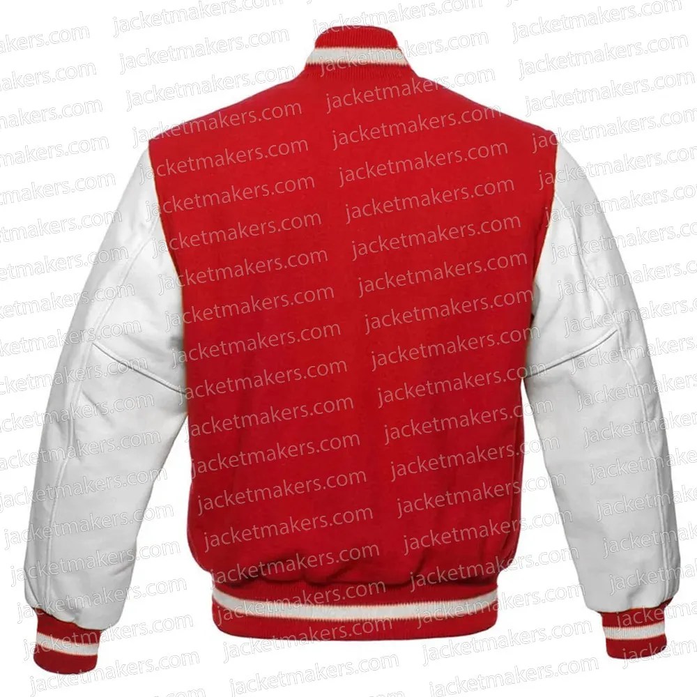 Red Letterman Adventure Time Marceline Varsity Jacket