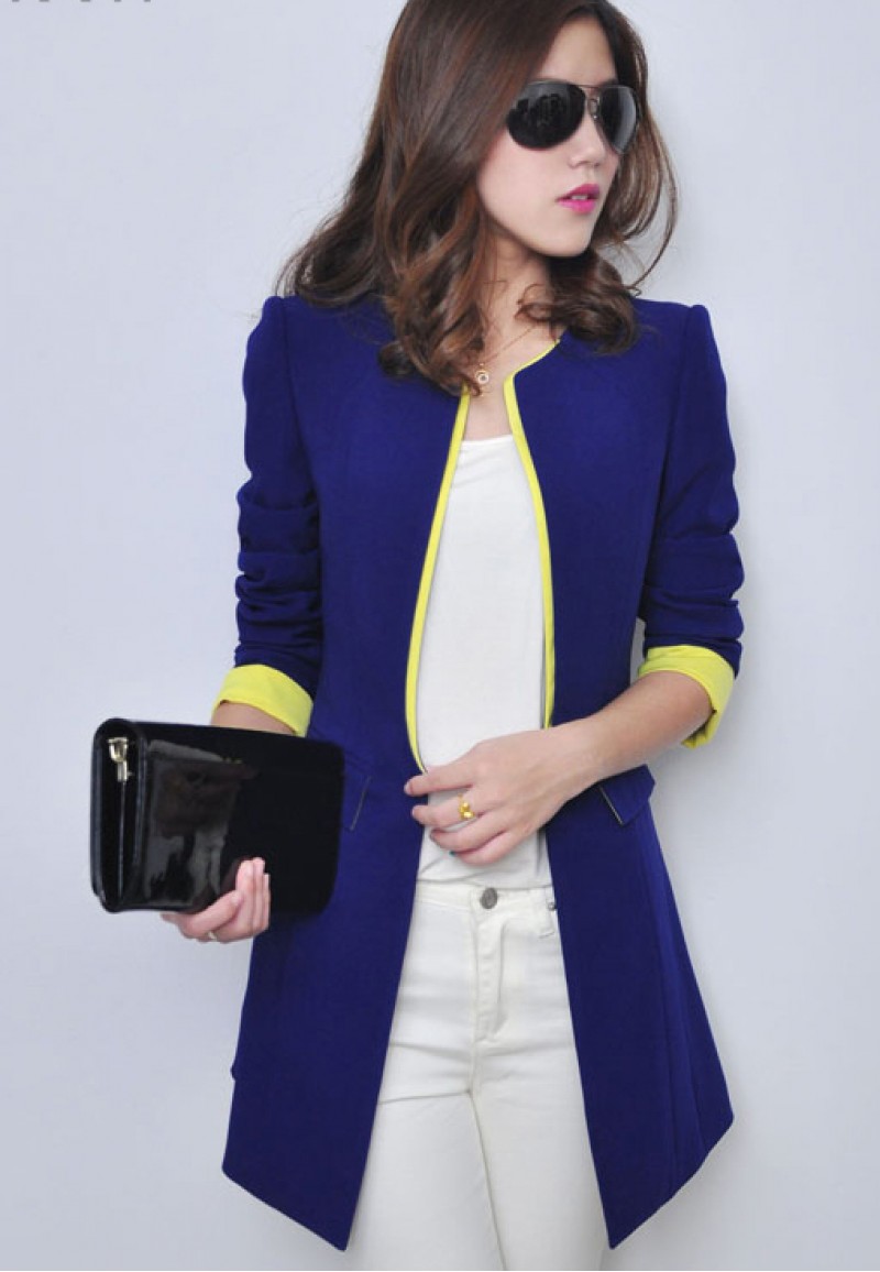 Womens Long Blazer Baggage Clothing