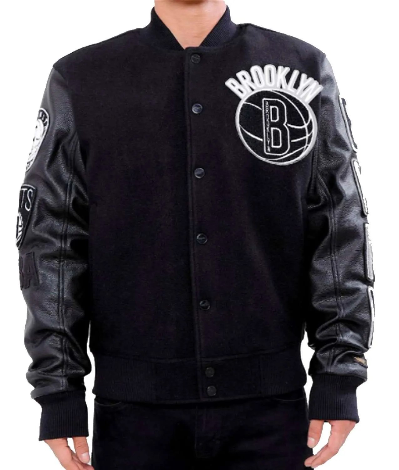 Men's Varsity Brooklyn Nets Jacket Jackets Creator