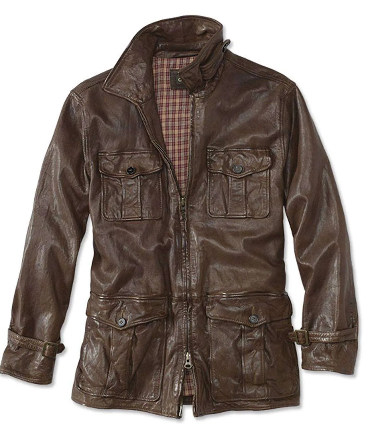 Men's Biker Fulton Leather Riding Jacket Jackets Creator