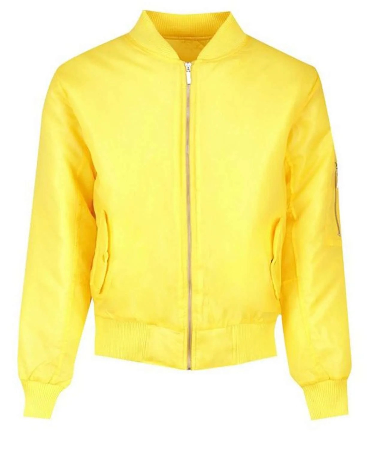 Men's MA1 Bomber Yellow Flight Jacket Jackets Creator