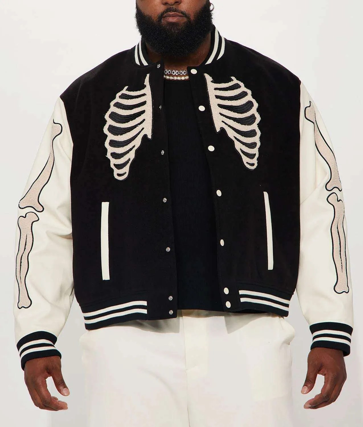 Skeleton Varsity Jacket Jackets Creator