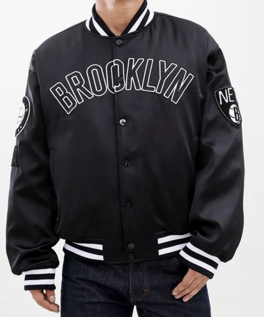 New York Brooklyn Nets Jacket Jackets Masters