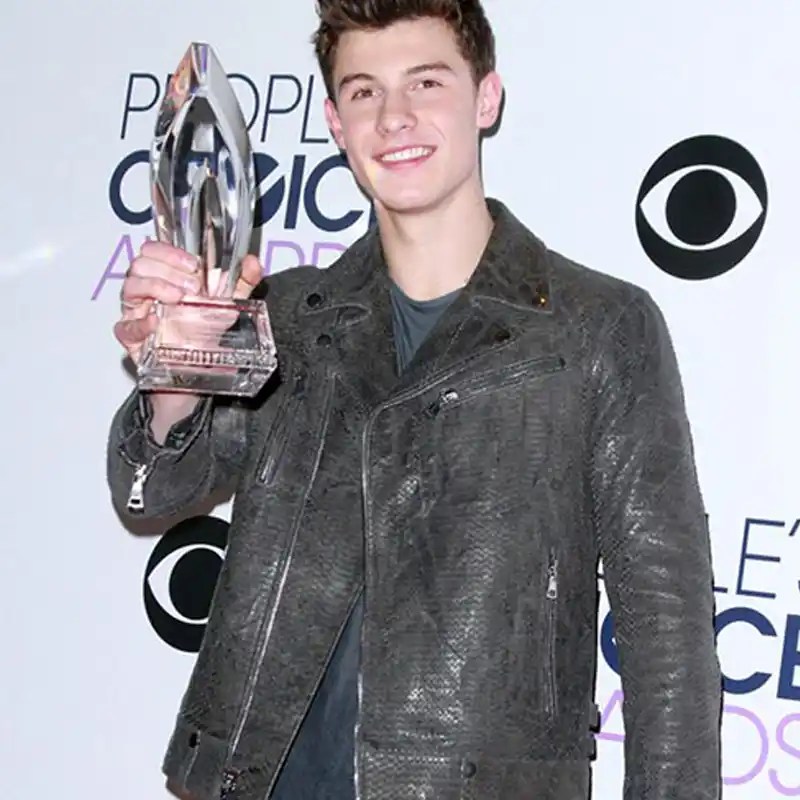 Shawn Mendes Leather Jacket Jackets MOB