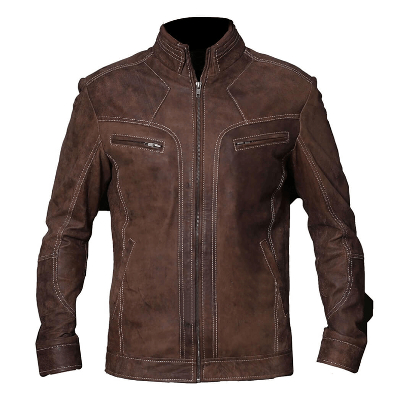 Mens Vintage Brown Leather Jackets MOB