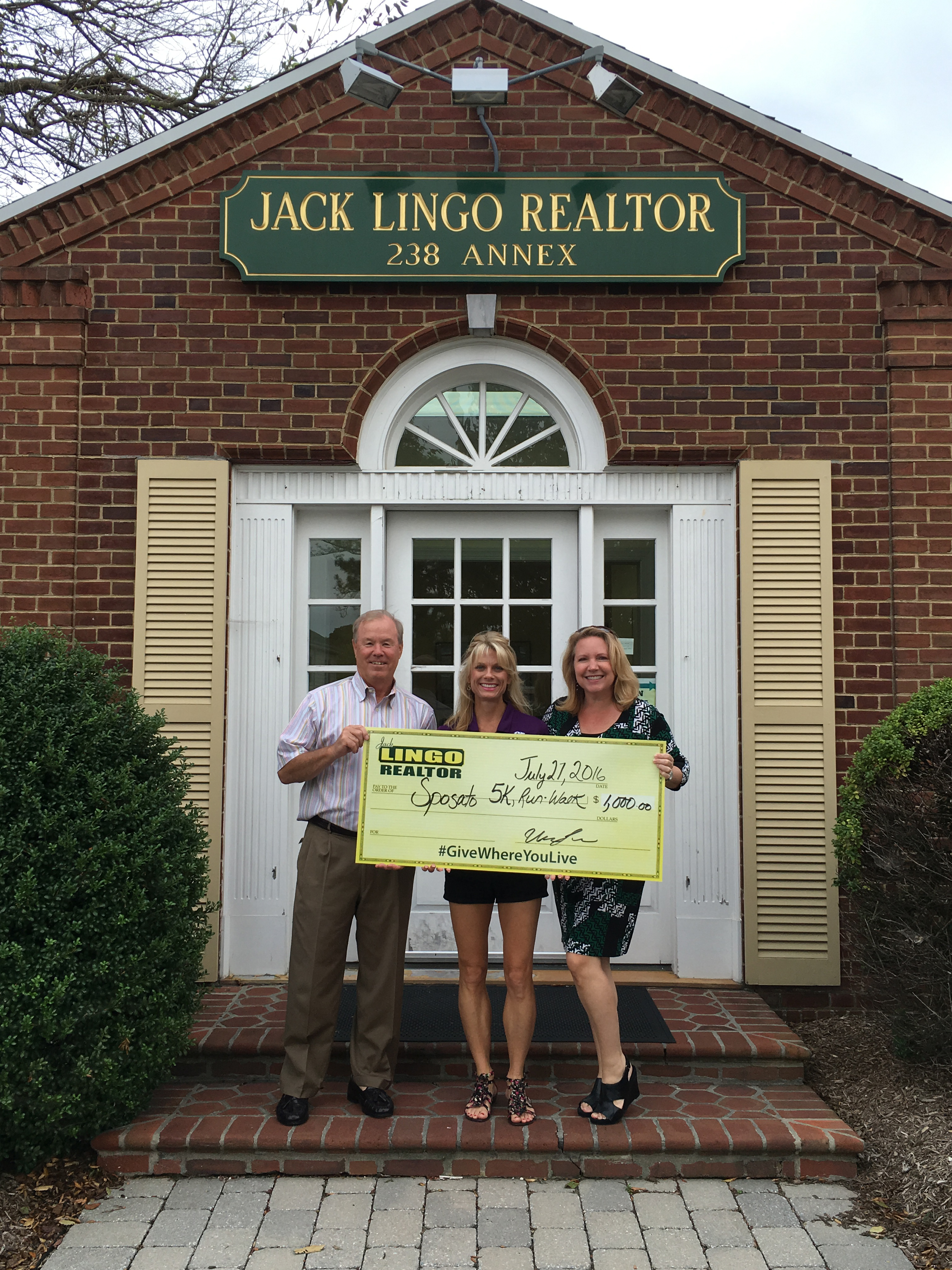 Jack Lingo, Inc., REALTOR® Sponsors Taste of Sposato 5K Jack Lingo