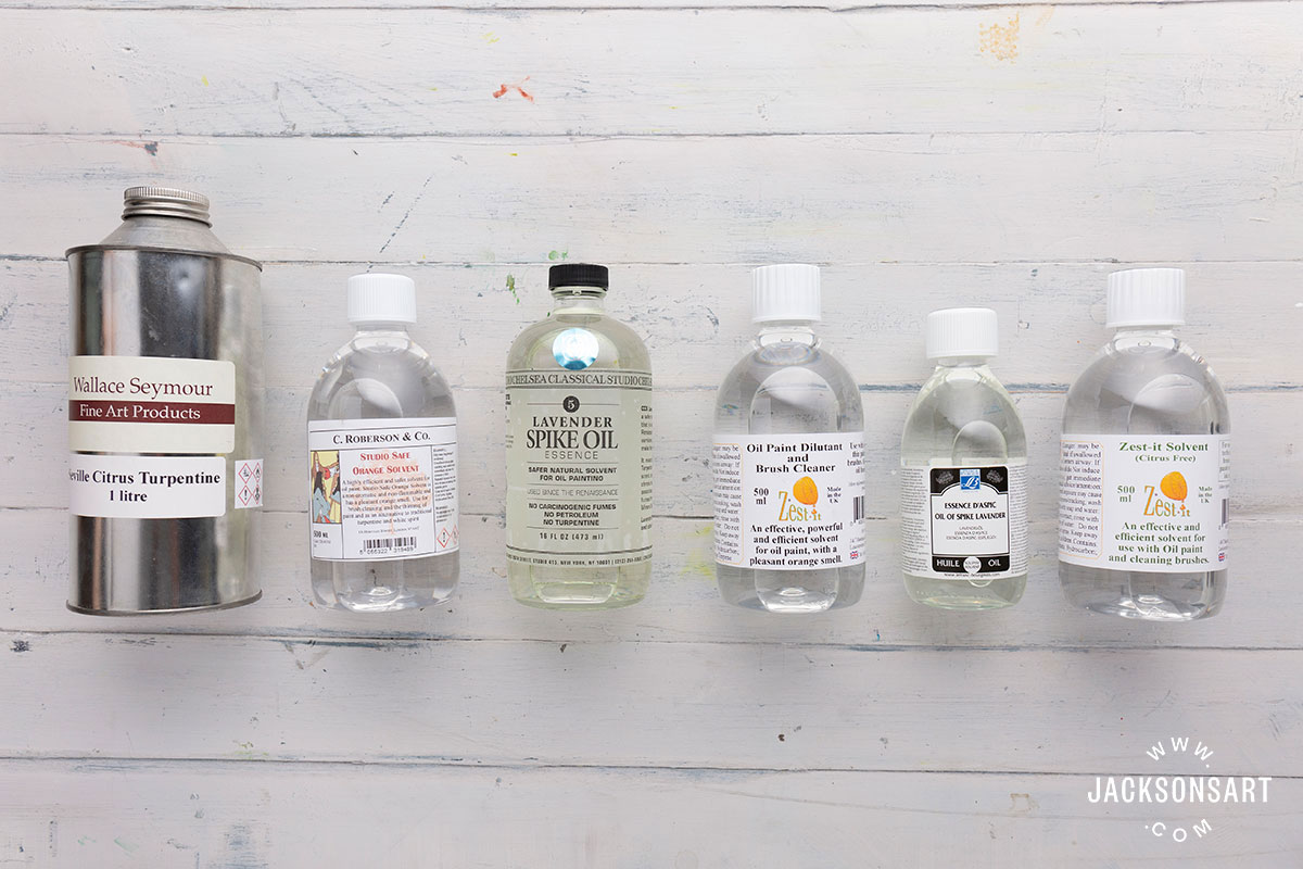 Solvent Safety Guide Taking Care With Oil Paint Solvents Jackson's