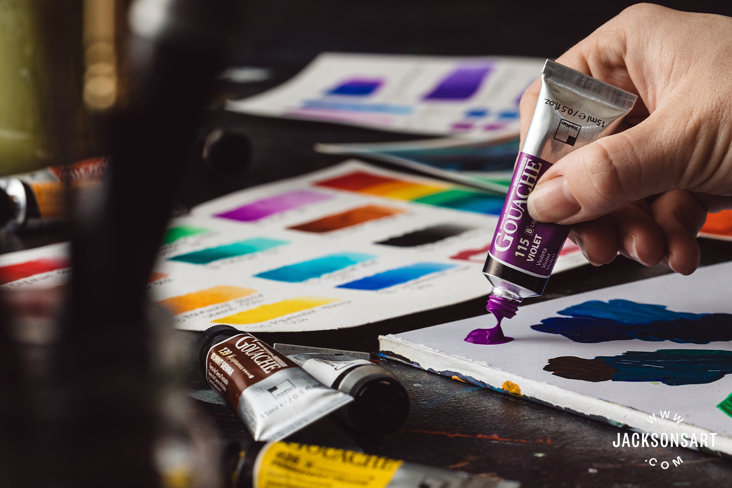 Review of ShinHan Professional Designers Gouache Jackson's Art Blog