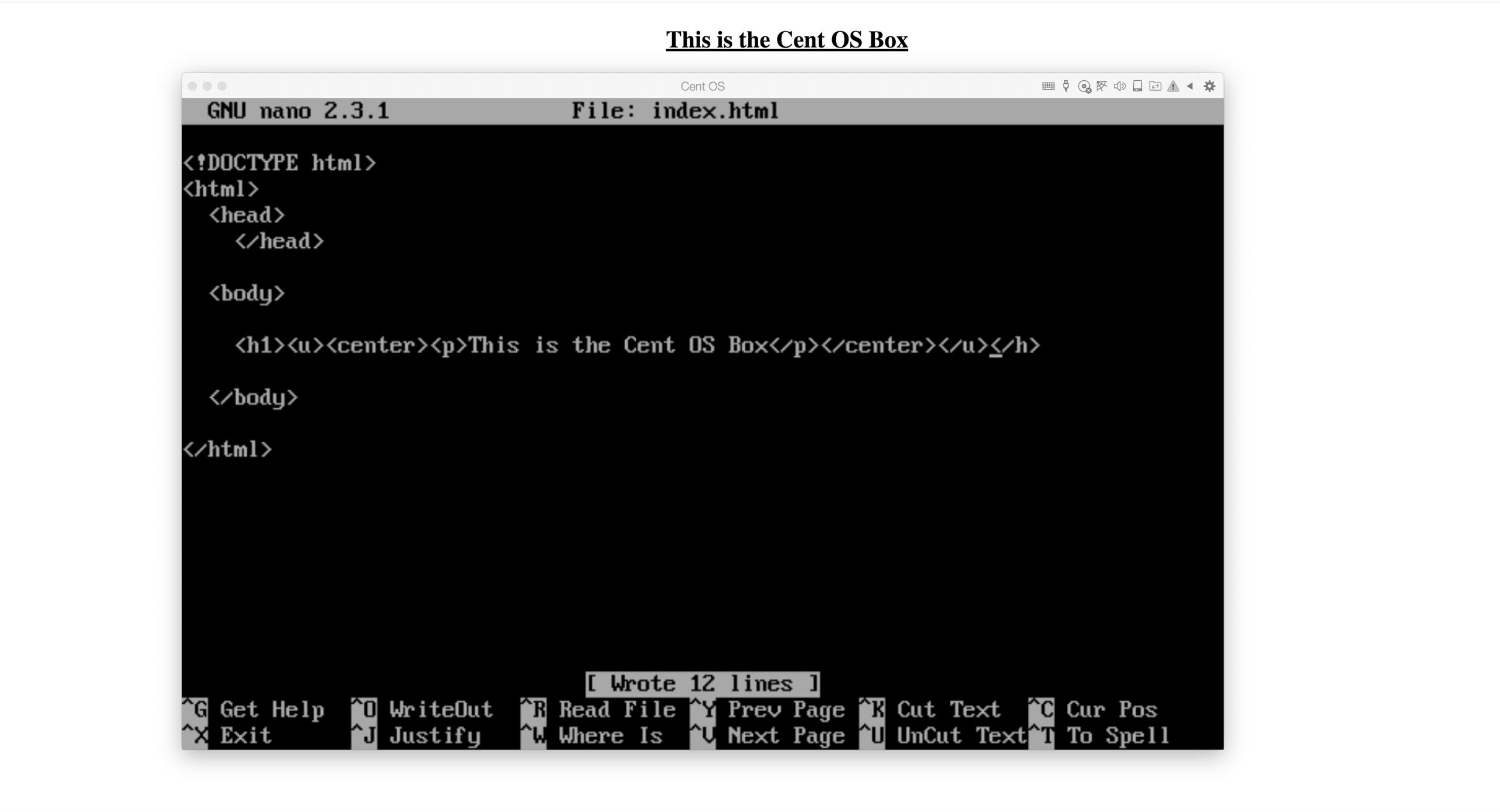 CentOS and Nano Editor Jacks Tech Corner