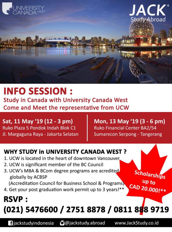 Info Session Study in Canada with University Canada West