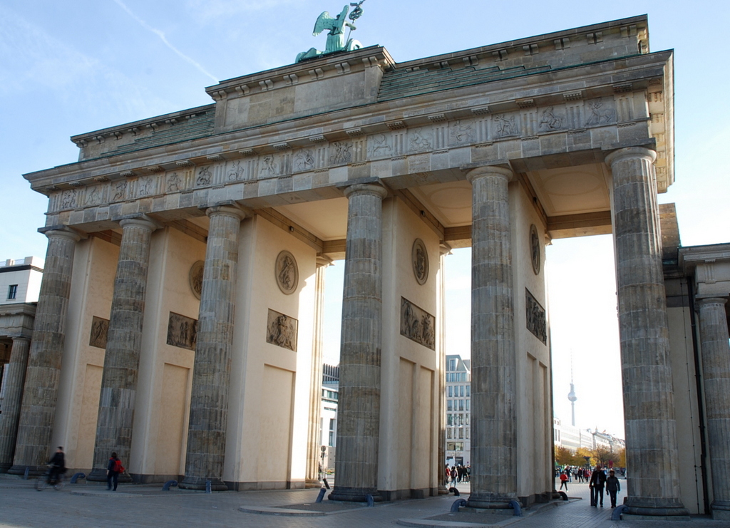 Promenade dans Berlin... autour de la porte de Brandebourg
