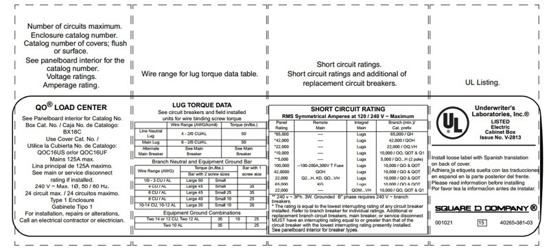 Example of Manufacture’s Torque Requirements Jade Learning
