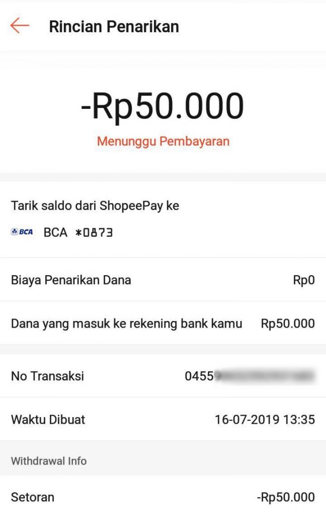 Cara Mengembalikan Uang Yang Sudah Di Transfer Di Shopee Lengkap