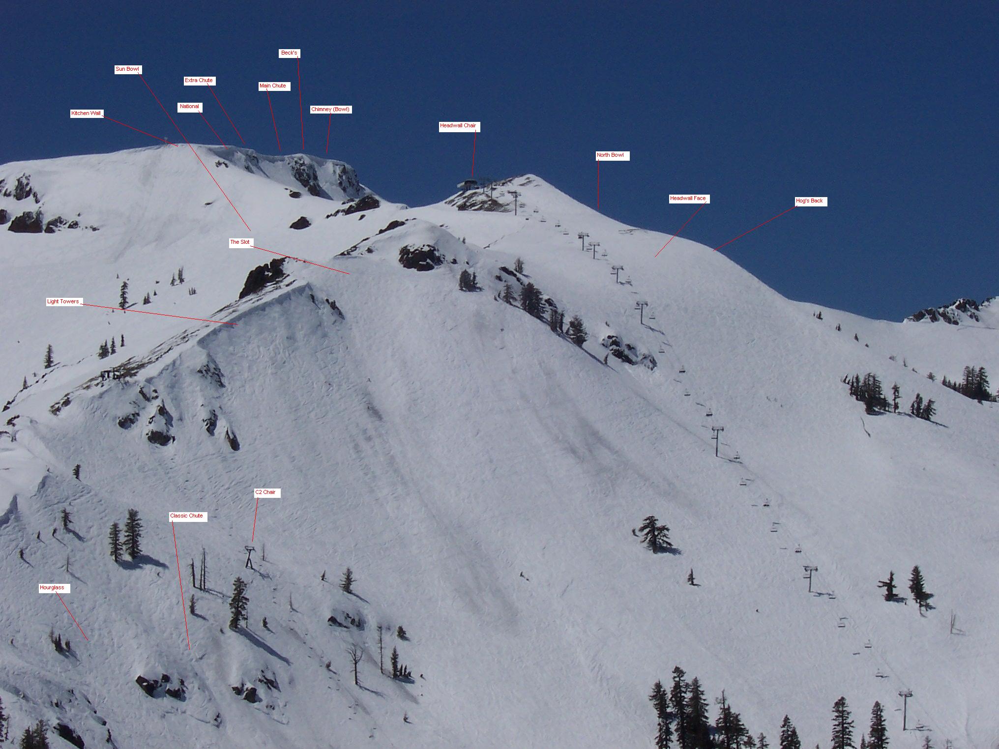 Maps of Squaw Valley USA