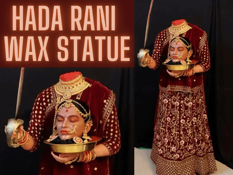 Wax statue of Haadi Rani released at Wax Museum of Nahargarh Jaipur Stuff