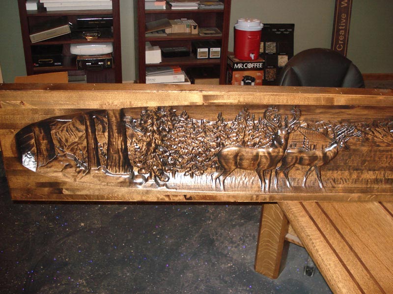 3D Wood Carvings Jake's Creative Woodworks