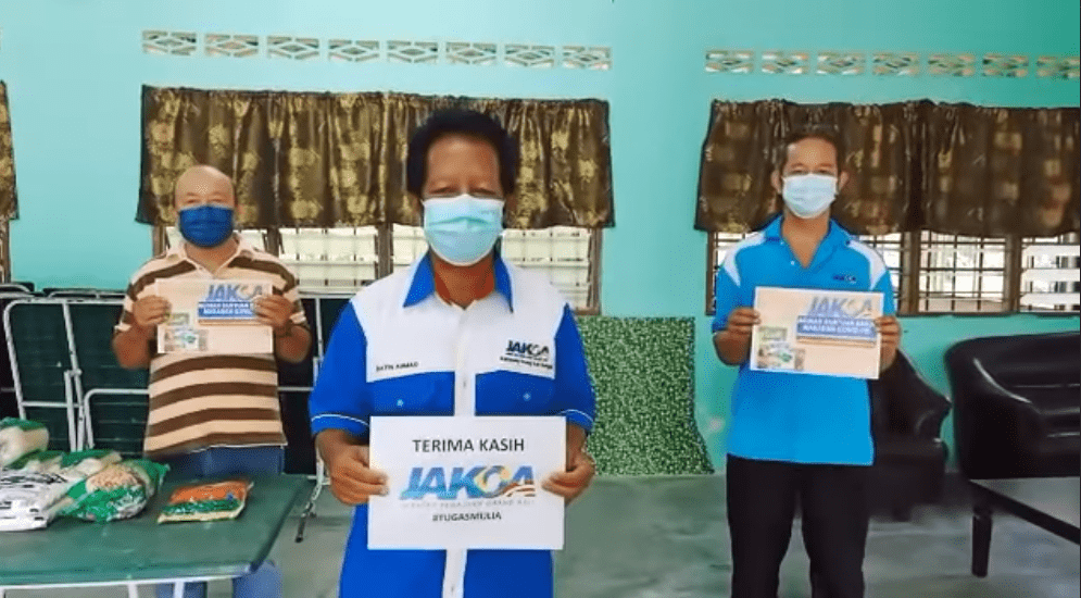 Terimakasih KPLB dan JAKOA ( Agihan Bantuan Bakul Makanan