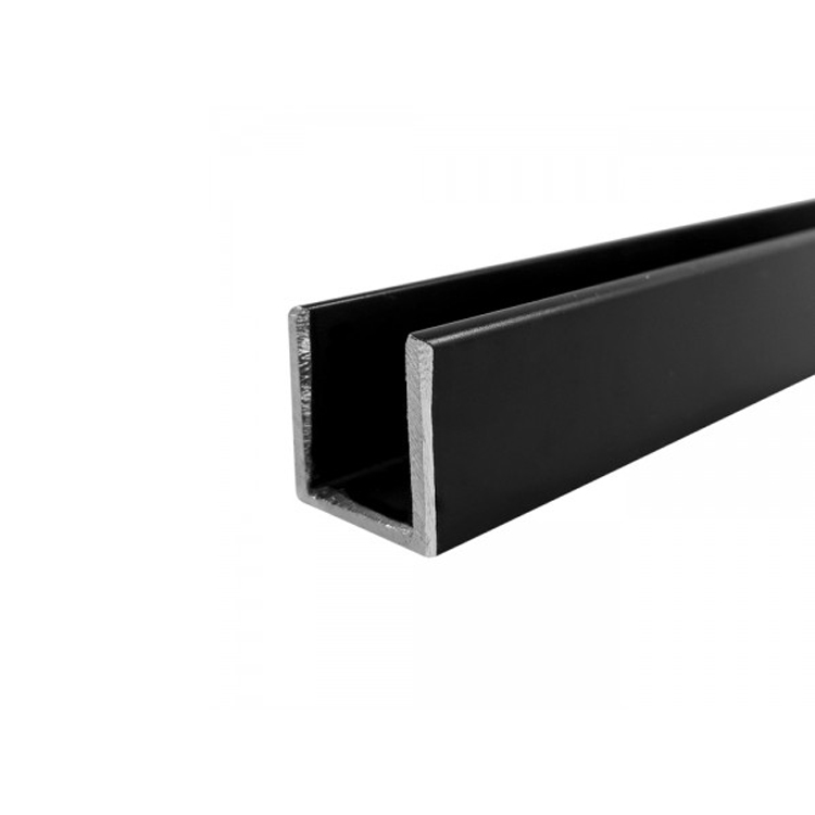 Standard U Shower Channel For 1/2" Glass Jako Hardware