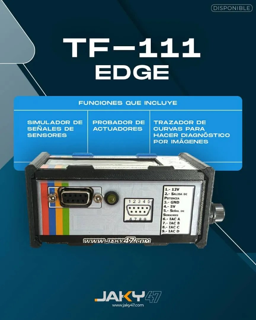 TESTER AUTOMOTRIZ TF111 EDGE | Jaky47