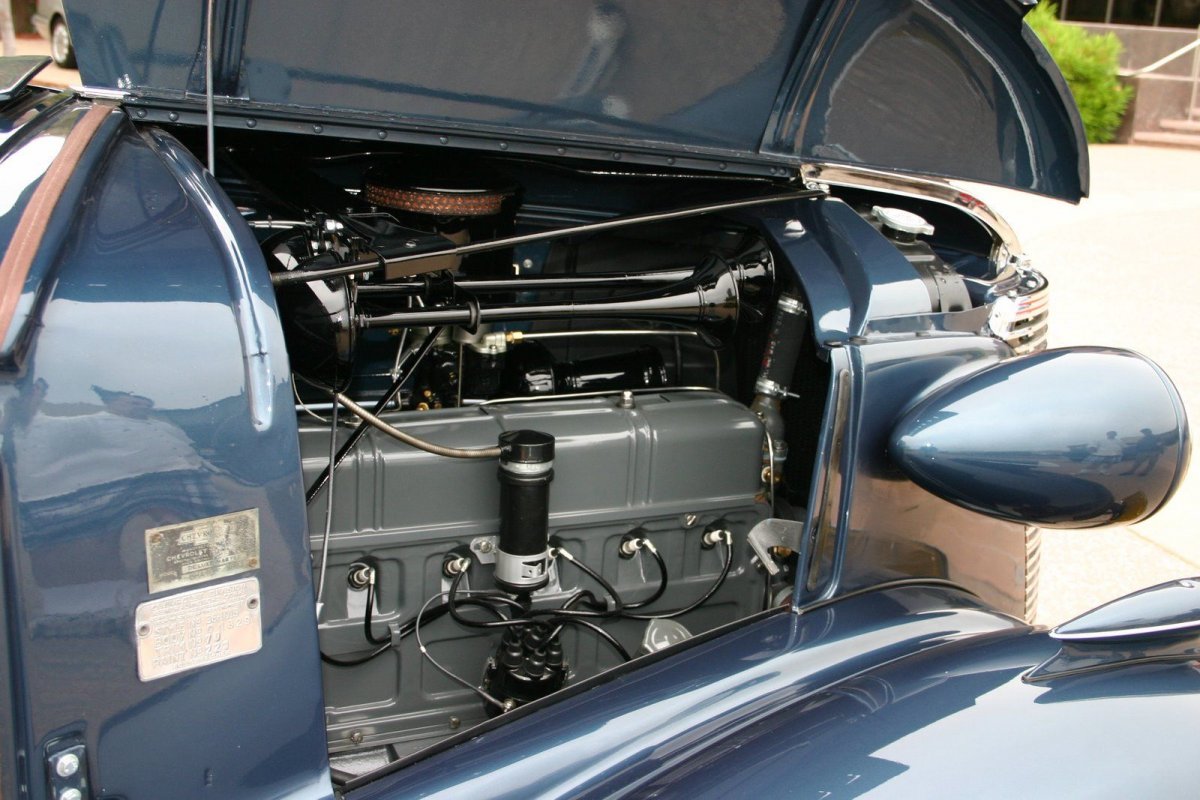 Hot Rods Where is the vin number on a 38 Chevie 2 dr
